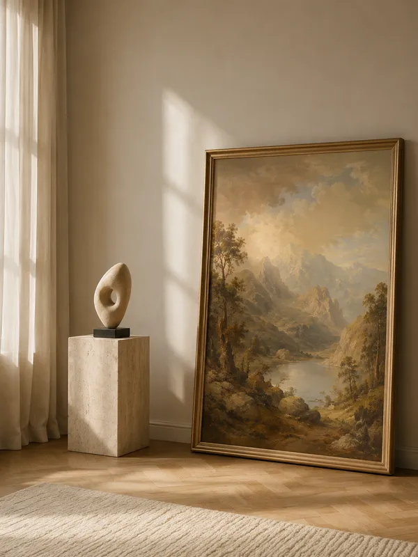 Kunst, Gemälde, Skulpturen